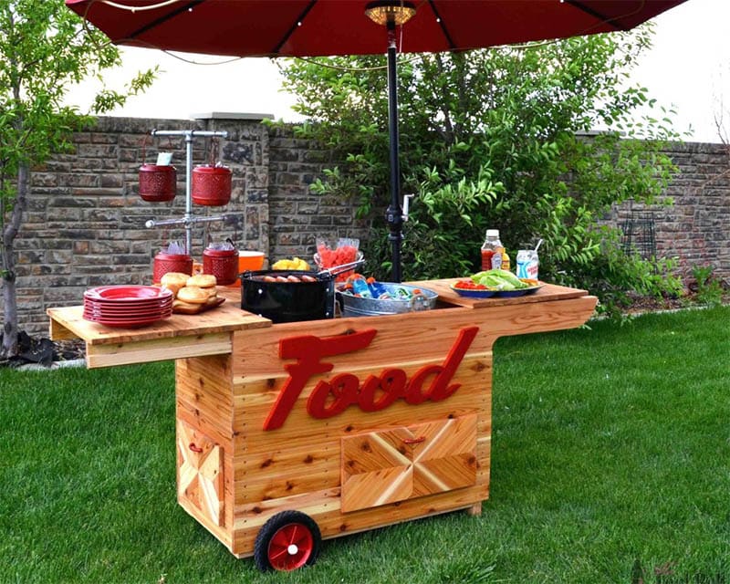 Lemonade Stand With Wheels by Her Tool Belt