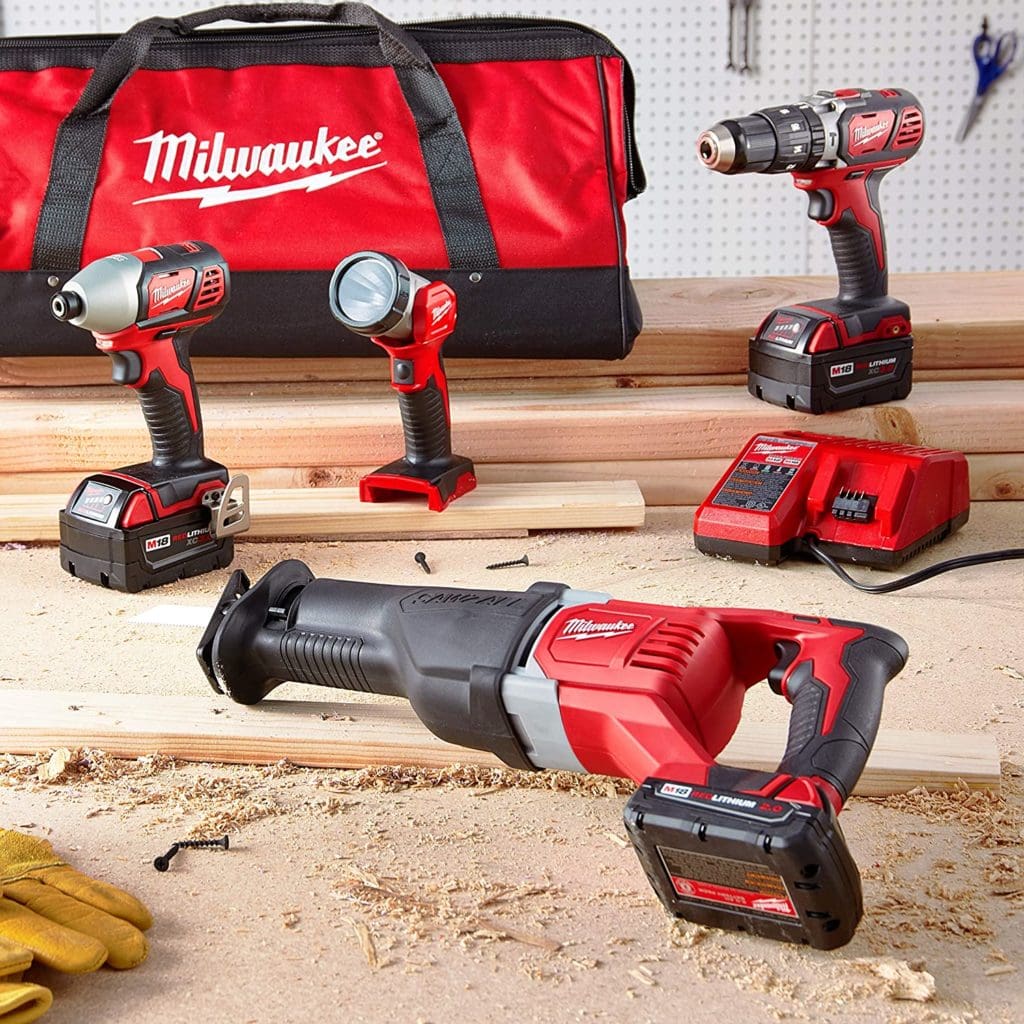 Milwaukee Cordless Compact Combo Tool Kit