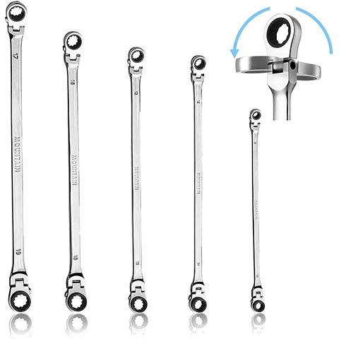 Mountain RM6 Reversible Ratcheting Wrench Se