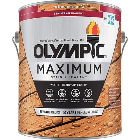 Olympic Stain Maximum Wood Stain