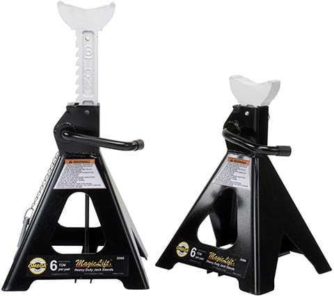 Omega 32066 Magic Lift Black Jack Stand
