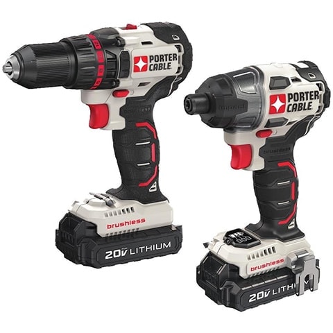 PORTER-CABLE PCCK618L2 Cordless Drill Combo Kit