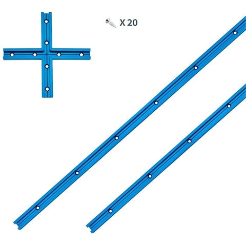 POWERTEC 71169 48-Inch Universal T-Track