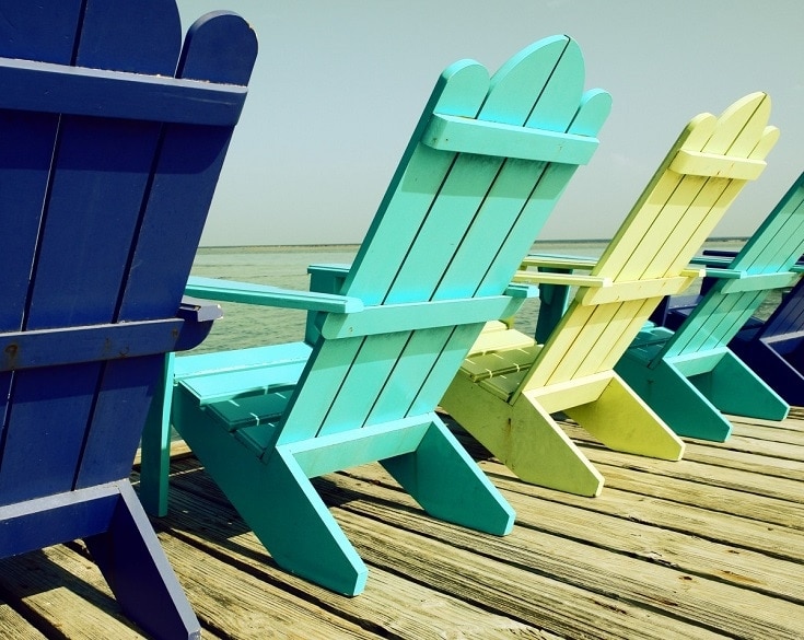 Adirondack chair discount made from pallets