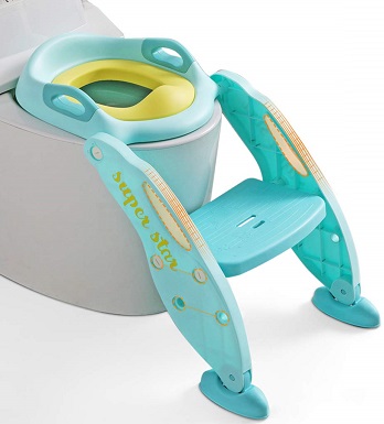 Potty Training Toilet Seat with Step Stool