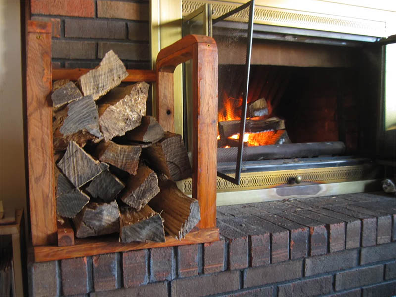 Raw Firewood Indoor Firewood Rack By Instructables