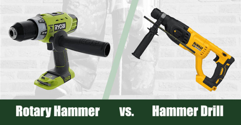 Rotary Hammer vs Hammer Drill – Which Is Best for Your Needs? | House Grail