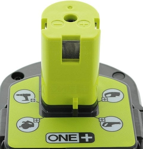 Ryobi P107 top view