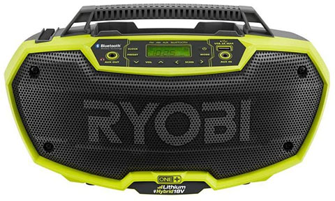 Ryobi P746 One+ Dual-Powered Stereo