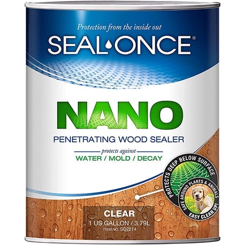 SEAL-ONCE Penetrating Wood Sealer & Stain