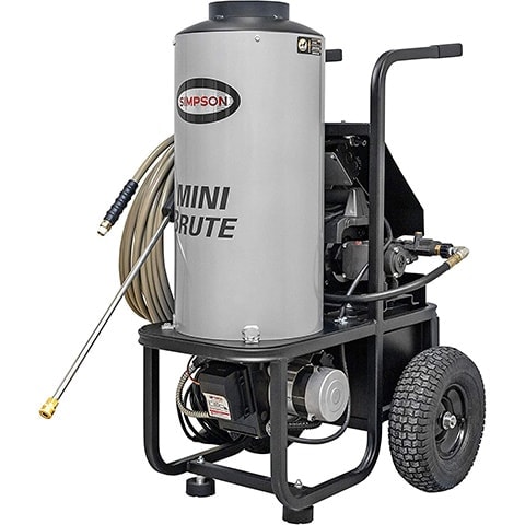 SIMPSON MB1518 Fired Hot Water Pressure Washer