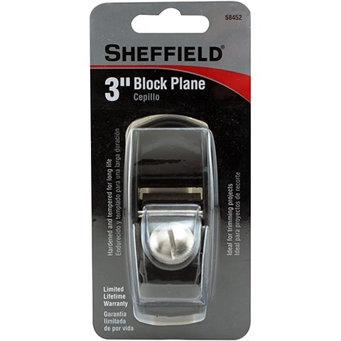 Sheffield 58452 3 Inch Block Plane