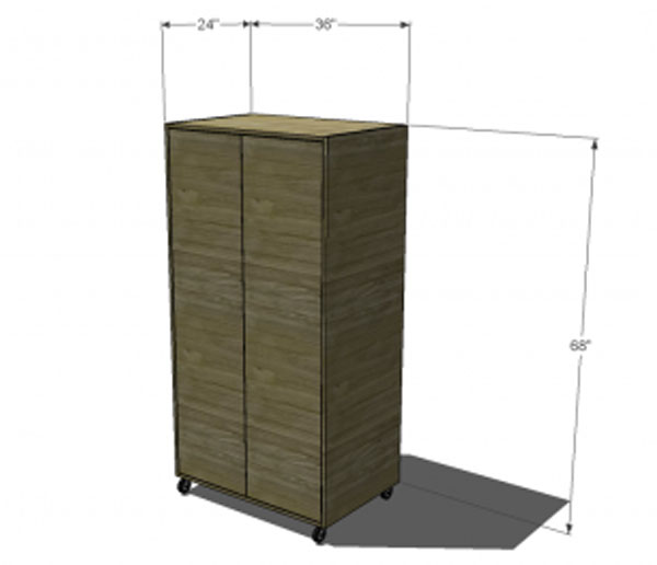 Simple Wardrobe By The Design Confidential