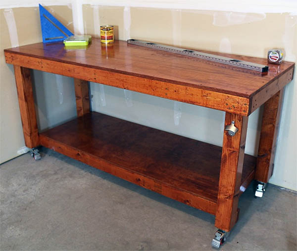 Simple Workbench Plan from DIY Pete