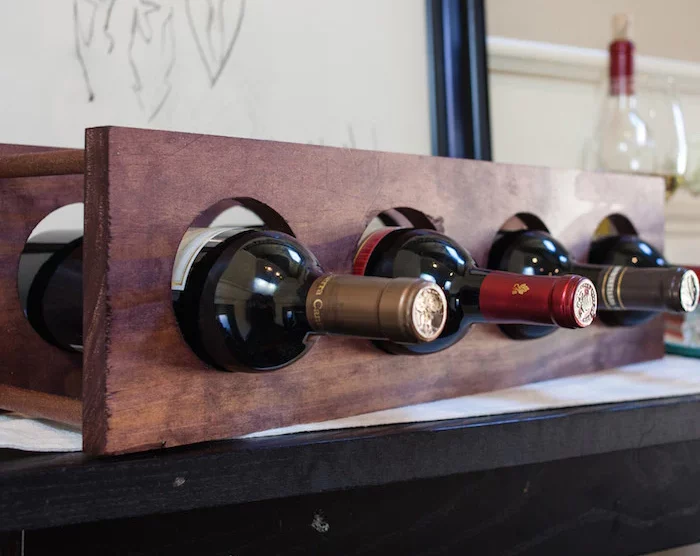 Simple wine rack