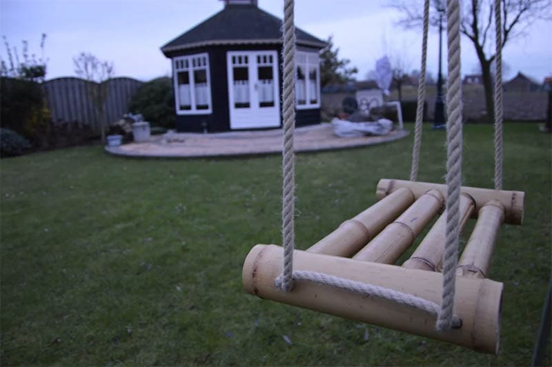 Small Bamboo DIY Porch Swing from Instructibles