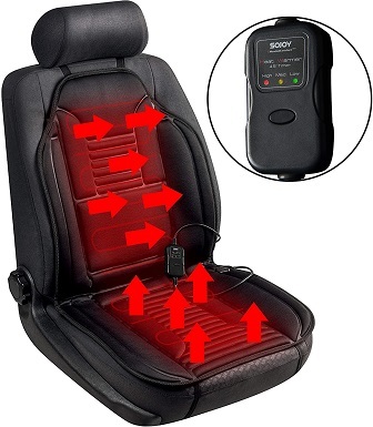 Best Deal for Conversege Car Heated Seat Cover, Comfort Car Seat Cushion