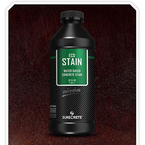 Surecrete EcoStain Water-Based Concrete Stain