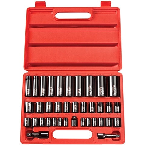 TEKTON 4888 Drive 6-Point Impact Socket Set