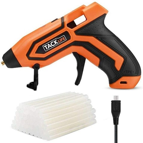 50W Cordless Hot Glue Gun Suitable for Black&Decker 20V Battery Use 18V  Electric Repair DIY Gun Power Tool With 20pc Glue Sticks