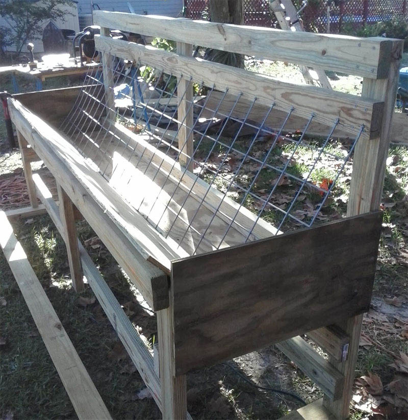 15 Free Diy Goat Hay Feeder Plans You Can Build Today With Pictures