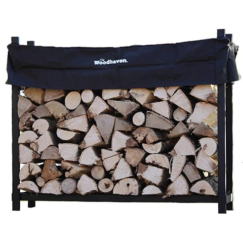The Woodhaven Firewood Log Rack