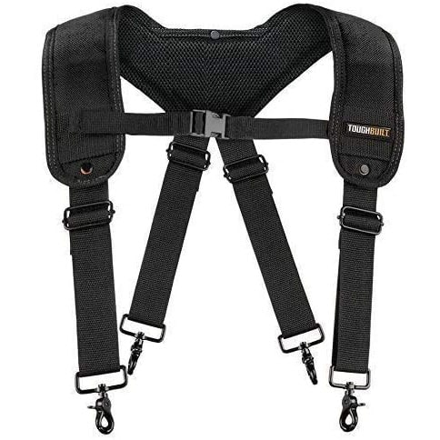 Ergodyne Padded Tool Belt Suspenders, Gray Arsenal 5560