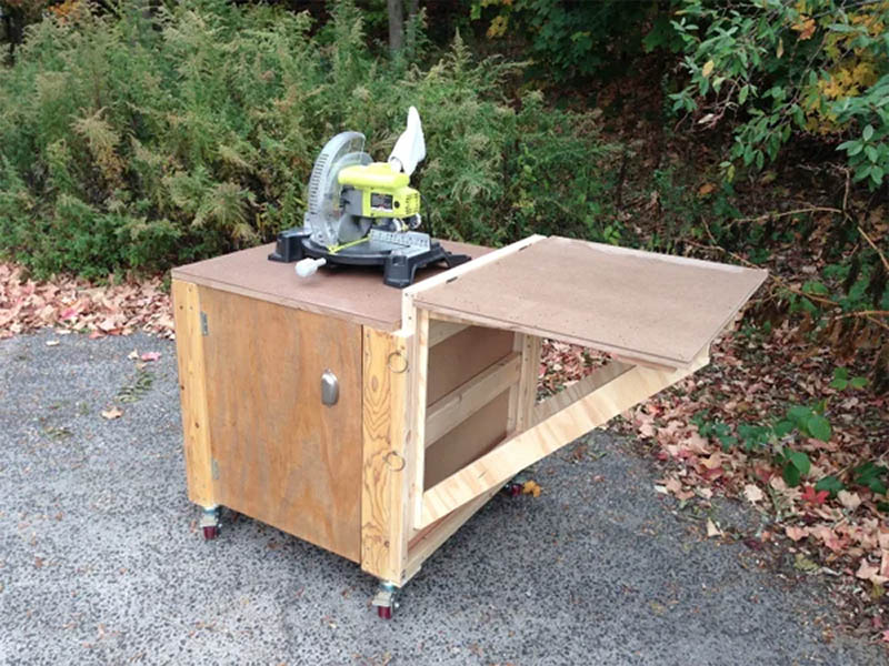 Ultimate Mobile Workbench Plan from Instructables