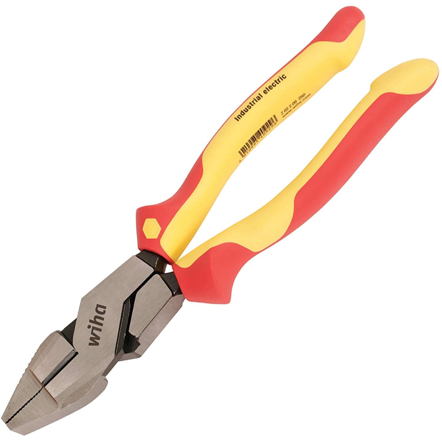 Wiha 32938 Insulated Industrial Lineman's Pliers