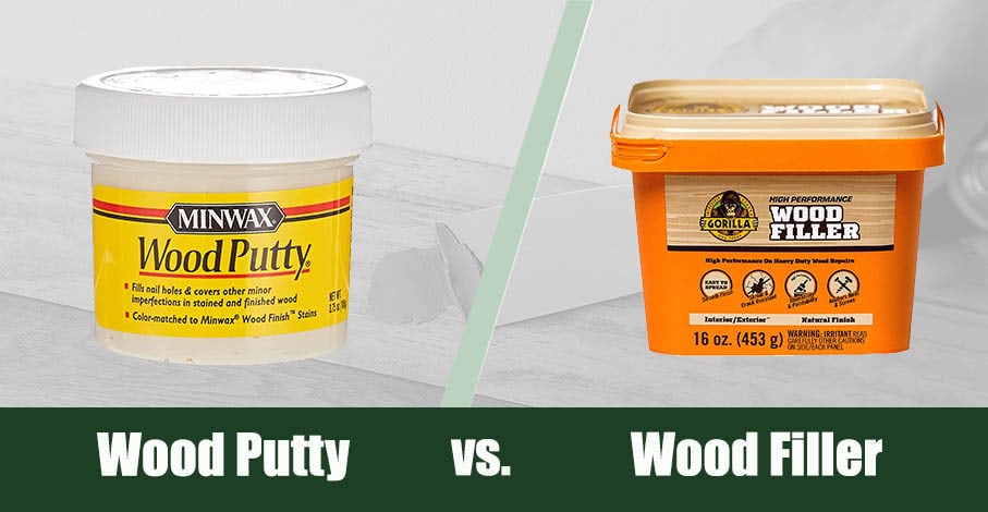 Wood Putty vs. Wood Filler: When To Use Each