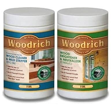 Woodrich Wood Cleaner & Brightener Kit