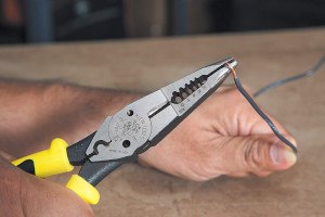 a needle nose plier