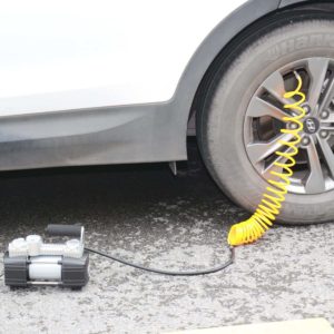 actual use of TIREWELL TW2003 Double Cylinder Air Compressor