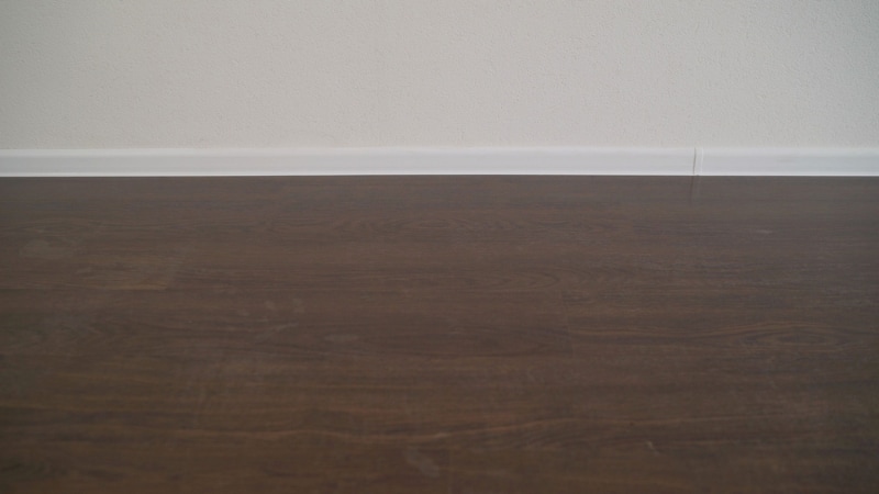 basement with laminate wooden floor
