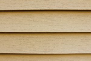 close up vinyl siding