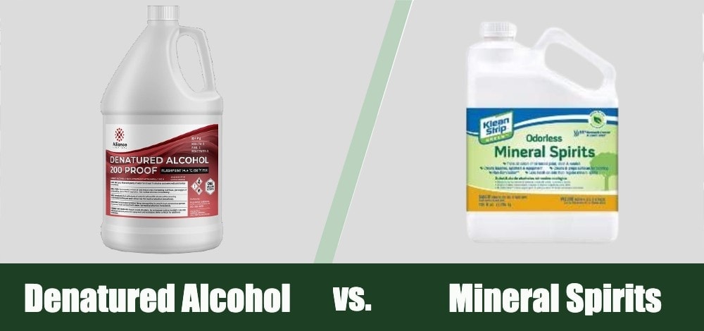 lacquer thinner vs paint thinner vs mineral spirits