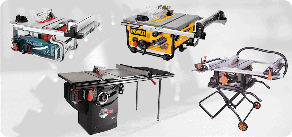 Types of Table Saws - Benchtop vs Jobsite vs Cabinet - PTR