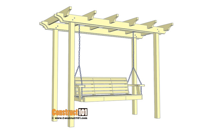 diy arbor swing