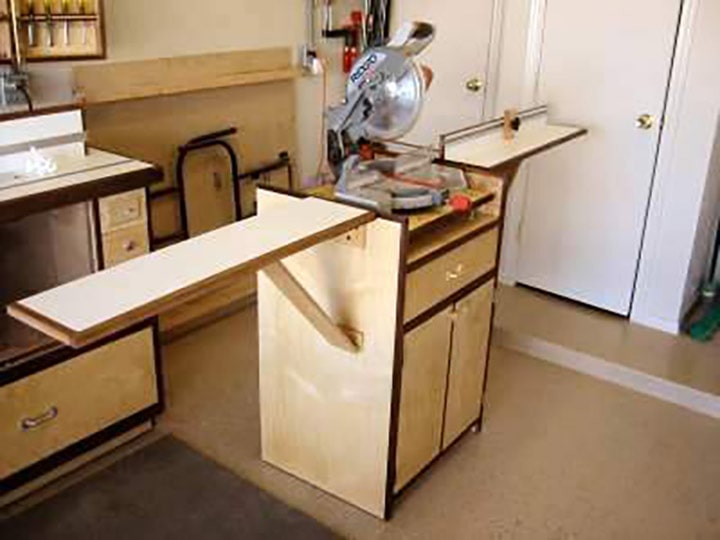 14 DIY Miter Saw Stand Plans You Can Build Today (with Pictures ...