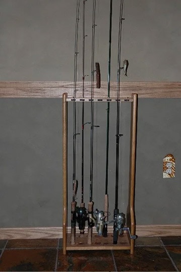 10 Free DIY Fishing Rod Rack Plans You Can Make Today (with Pictures ...