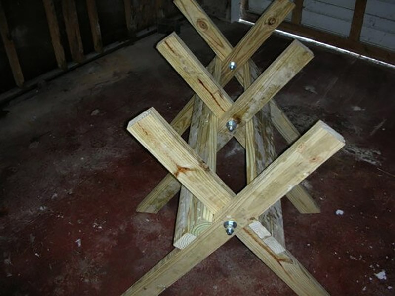 diy folding sawbuck