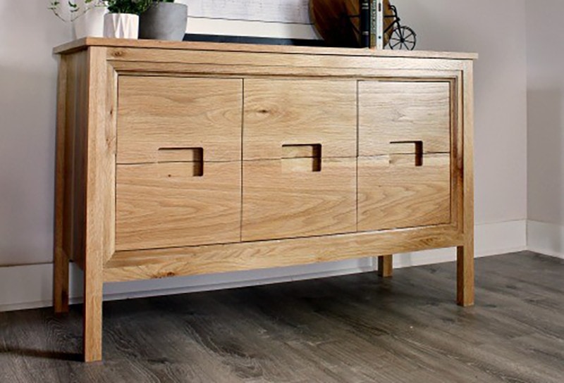diy modern dresser console