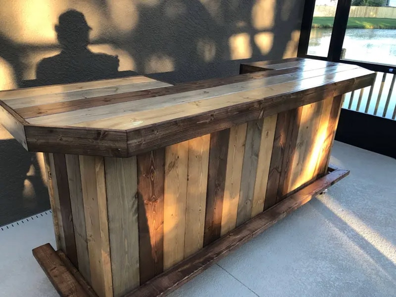 10 Diy Pallet Bar Plans You Can Build Today With Pictures House Grail 8526