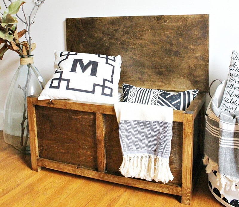 diy storage chest