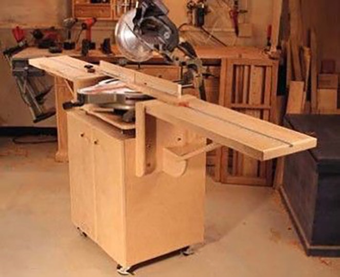 diy ultimate miter saw stand