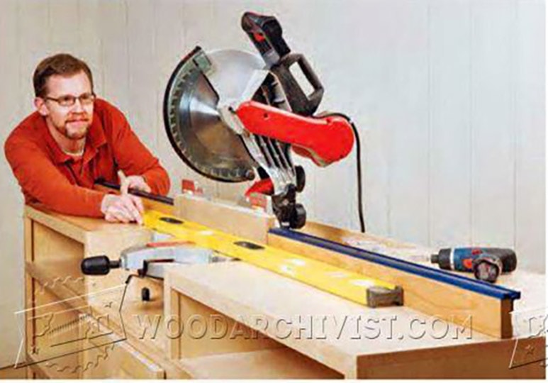 diy ultimate miter saw stand