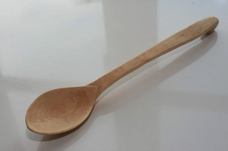 diy wooden spoon