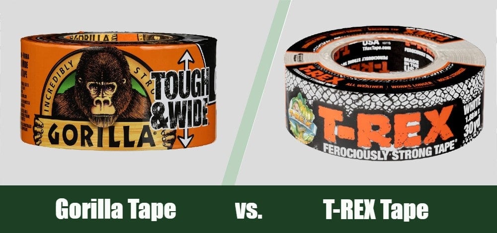 T-Rex Tape Vs Gorilla Tape Reviews And Comparison, 42% OFF