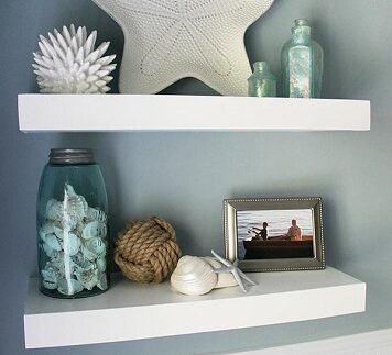 DIY Floating Shelves by The Home Depot Blog