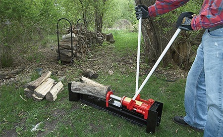 manual log splitting action new